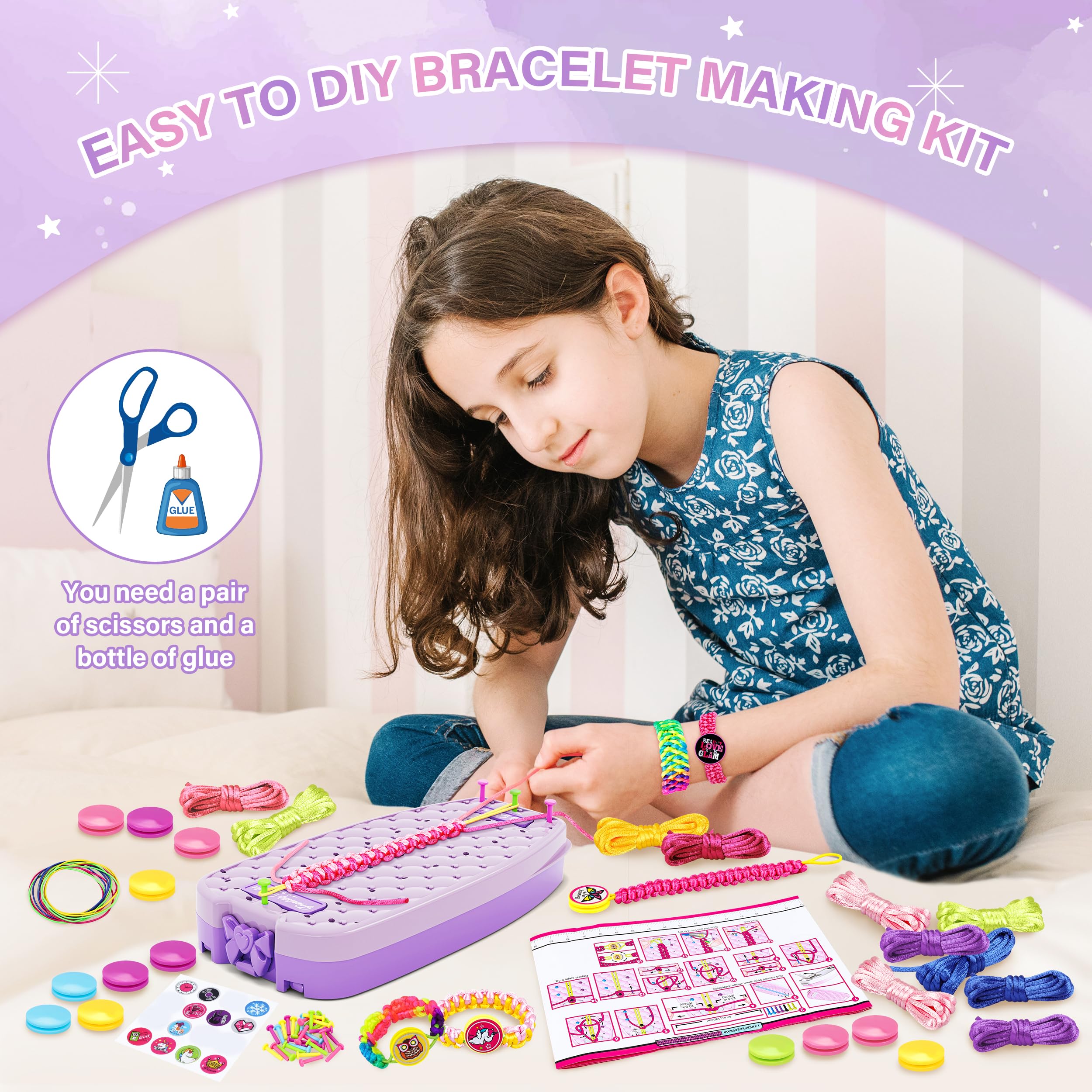 Dpai portable braiding loom close-up shows a compact, travel-friendly design.