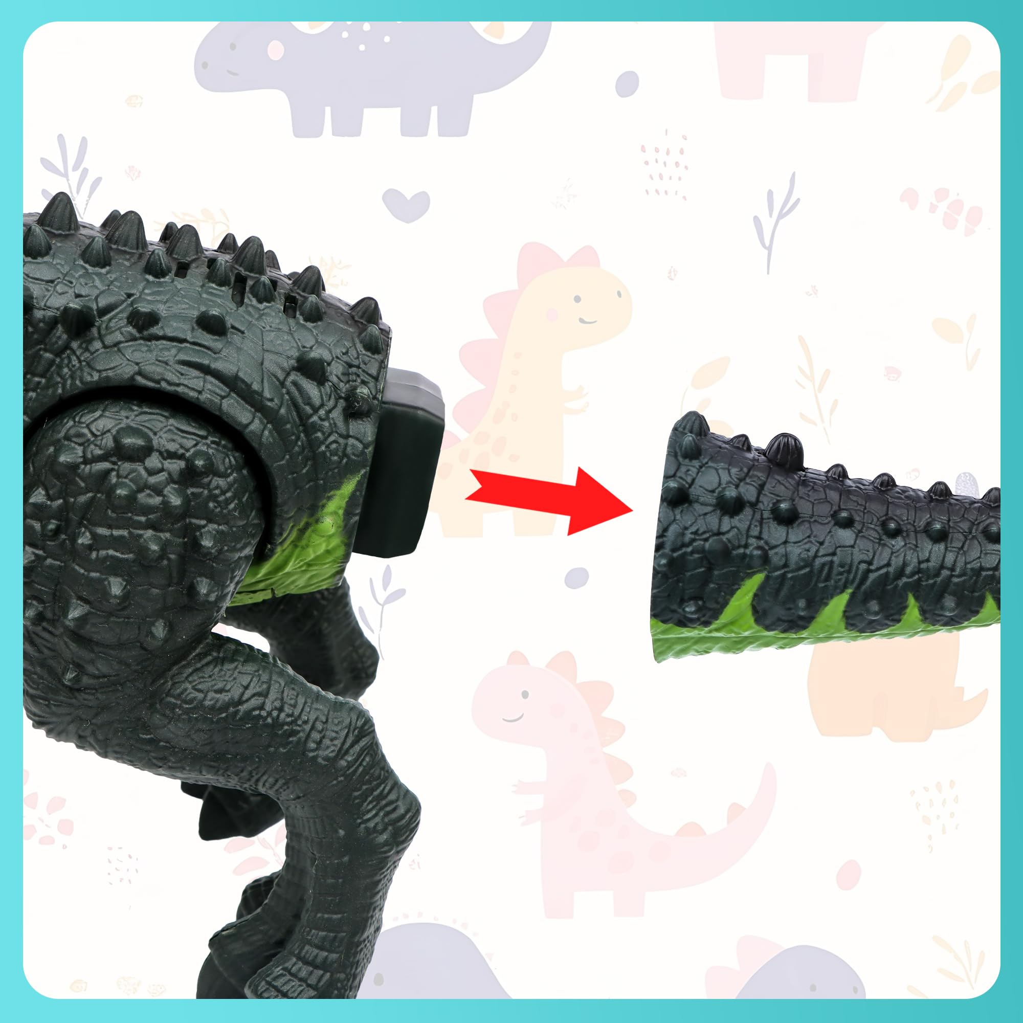 DPAPDI electric dinosaur toy portable design for on the go fun.