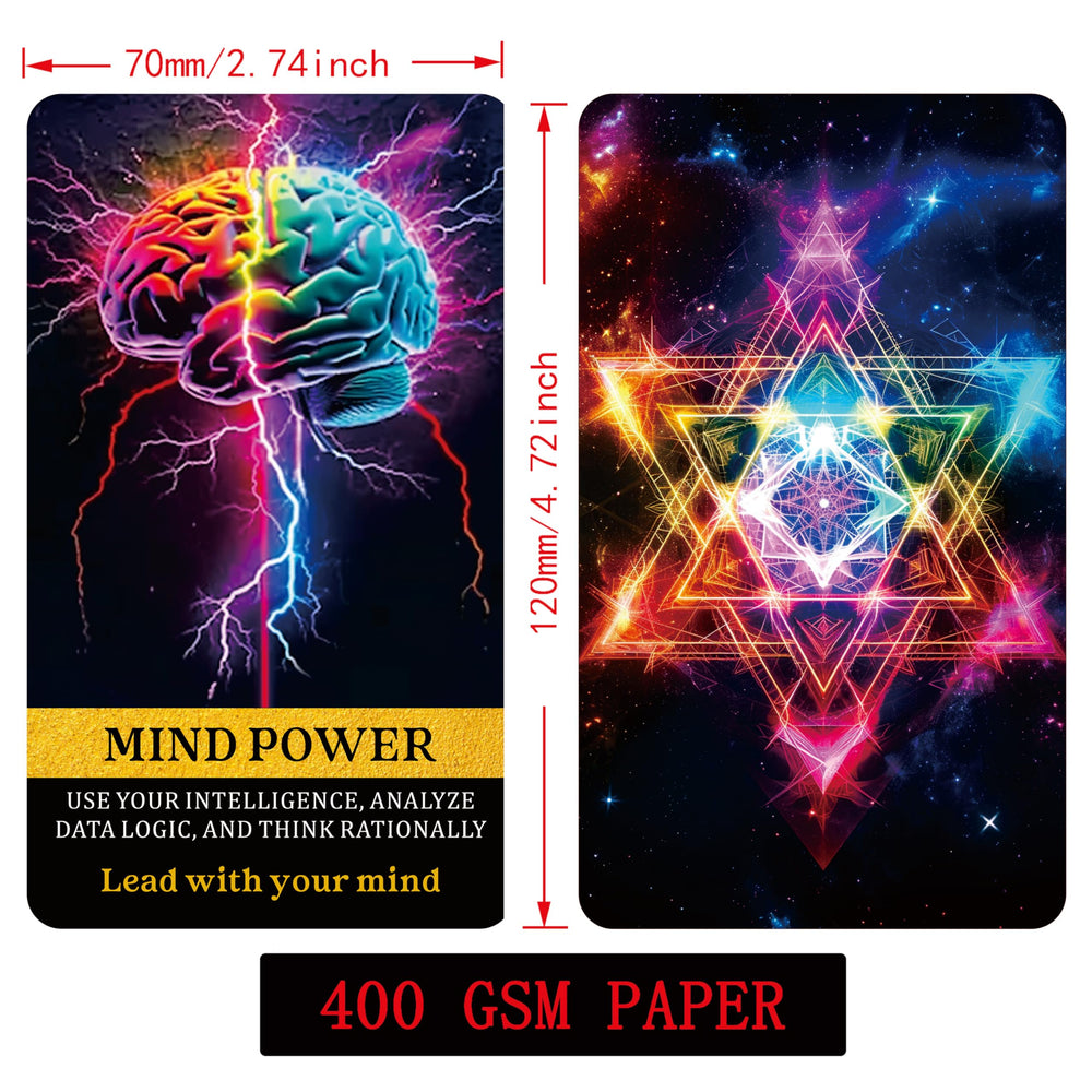 DPEHAKMK Card size 2.74 x 4.72 inches for easy handling