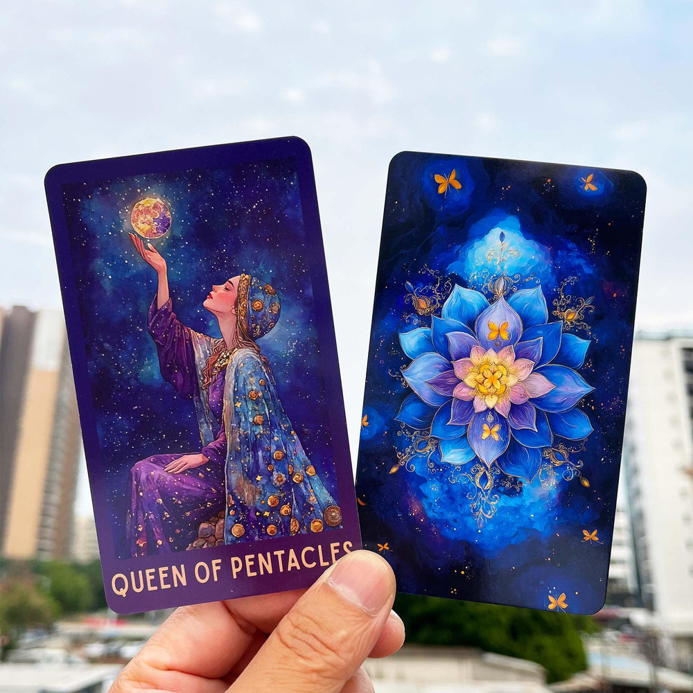 DPEHAKMK Celestial Tarot deck ready for personal divination and study