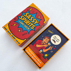 DPEHAKMK Sassy Spirits cards show keywords for easy intuition and quick insights.