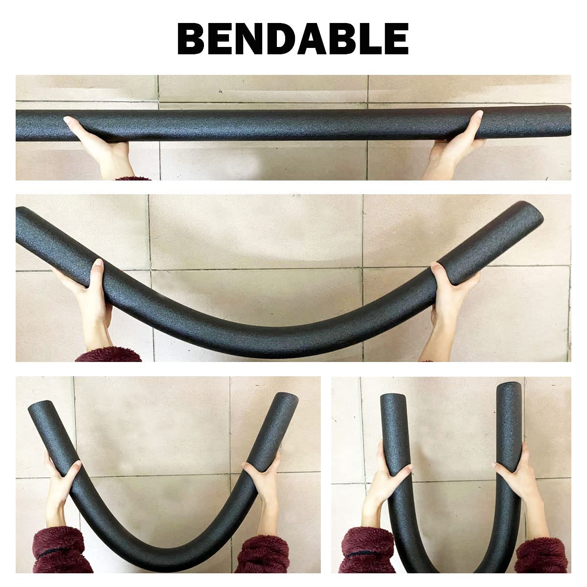 DQFAQYY Pool Noodle hollow core foam enables versatile use in pools and crafts