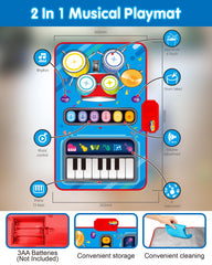 DQMOON foldable portable mat enables indoor and outdoor play