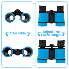 DR. ANISON binoculars with padded eyepieces protect kids' eyes during play
