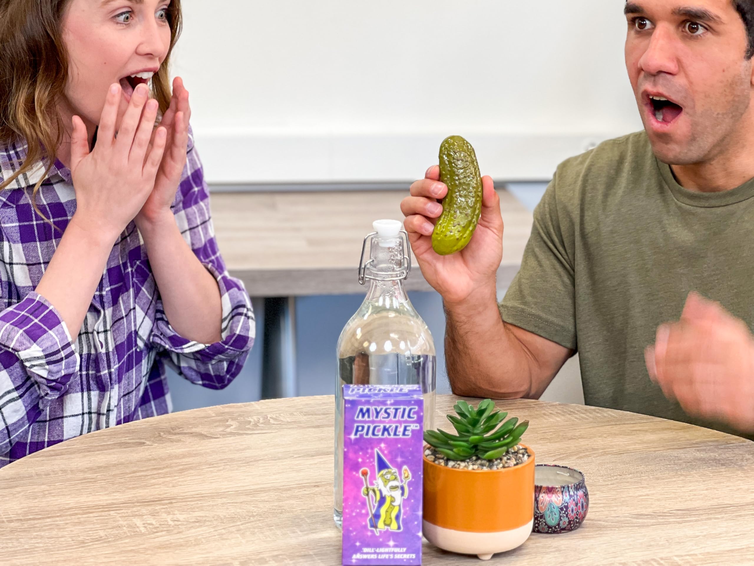 Gift-ready DR DINGUS Mystic Pickle novelty prop
