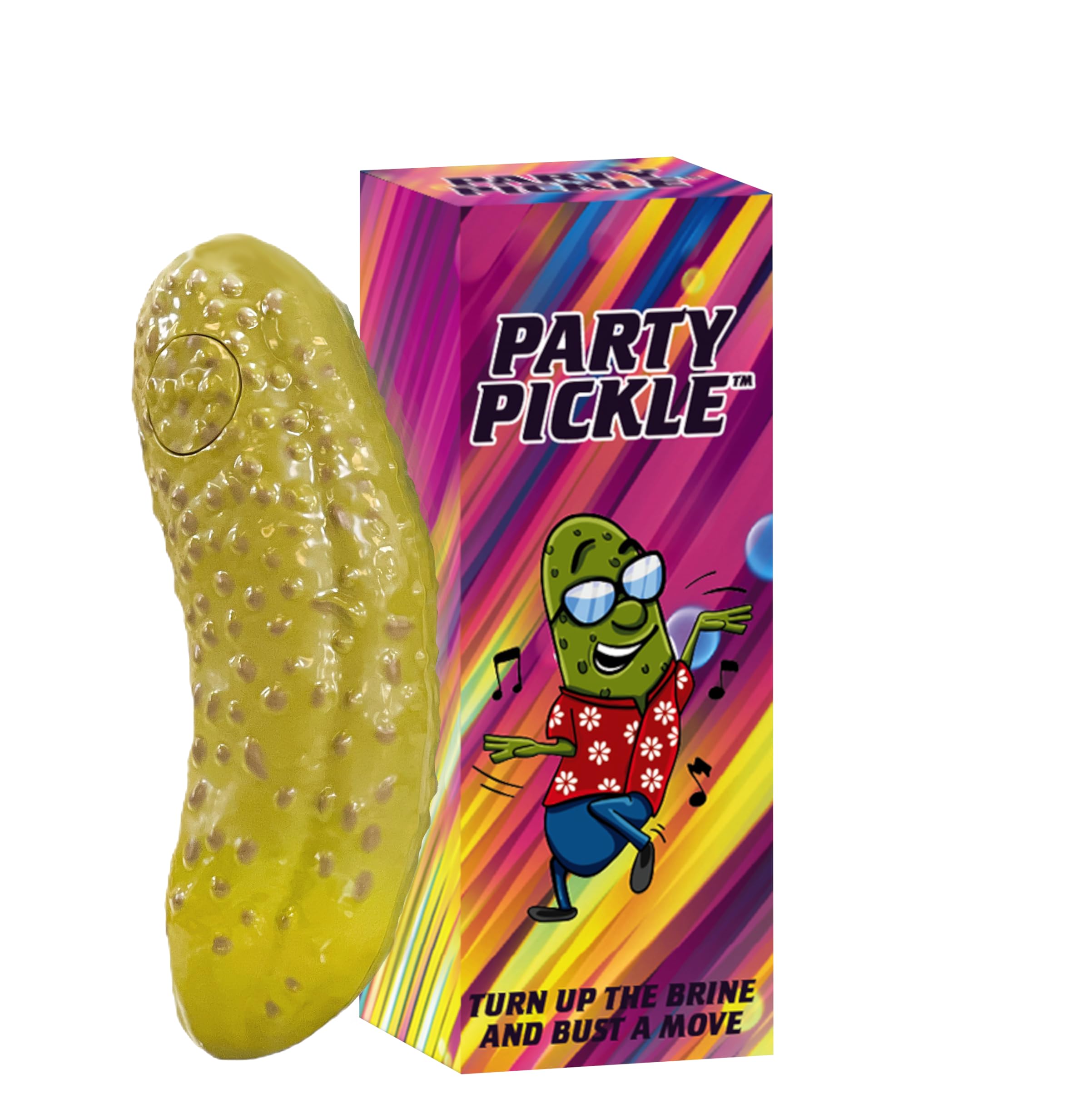 DR DINGUS Party Pickle cover image shows the compact device ready for party breaks