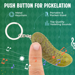 DR DINGUS Pocket pickle party starter attached to key ring for gatherings
