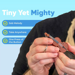 DR DINGUS World's Smallest Violin original melody offers memorable, lighthearted moments.