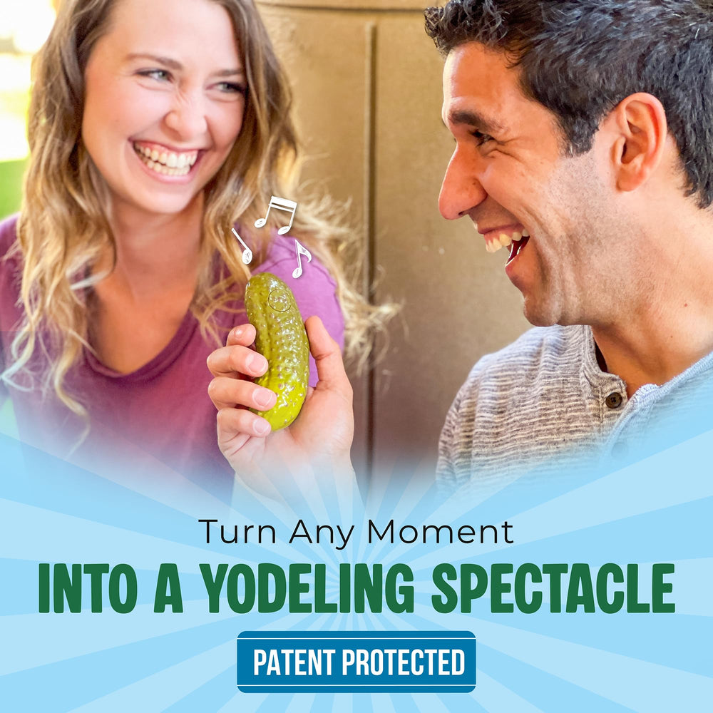 DR DINGUS Yodeling Pickle push-button action delivers instant humor.