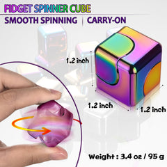 Dr.Kbder fidget spinner cube pocket-friendly design for on-the-go anxiety relief.
