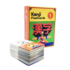 Dr. Moku Kanji Flash Cards box front for organized study.