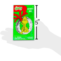 Dr. Seuss Grinch stickers for To and From Valentine cards