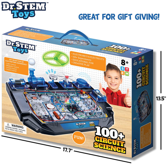 Dr. STEM Toys Circuit Science Kit – components close-up enabling hands-on learning.