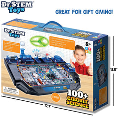 Dr. STEM Toys Circuit Science Kit – components close-up enabling hands-on learning.