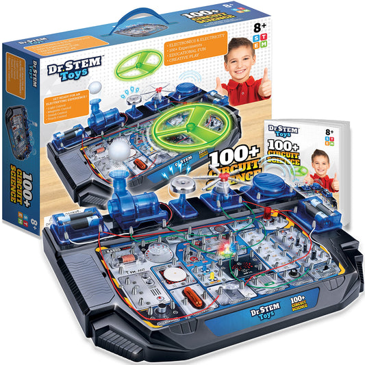 Dr. STEM Toys Circuit Science Kit – unboxing shows approachable electronics exploration for curious kids.