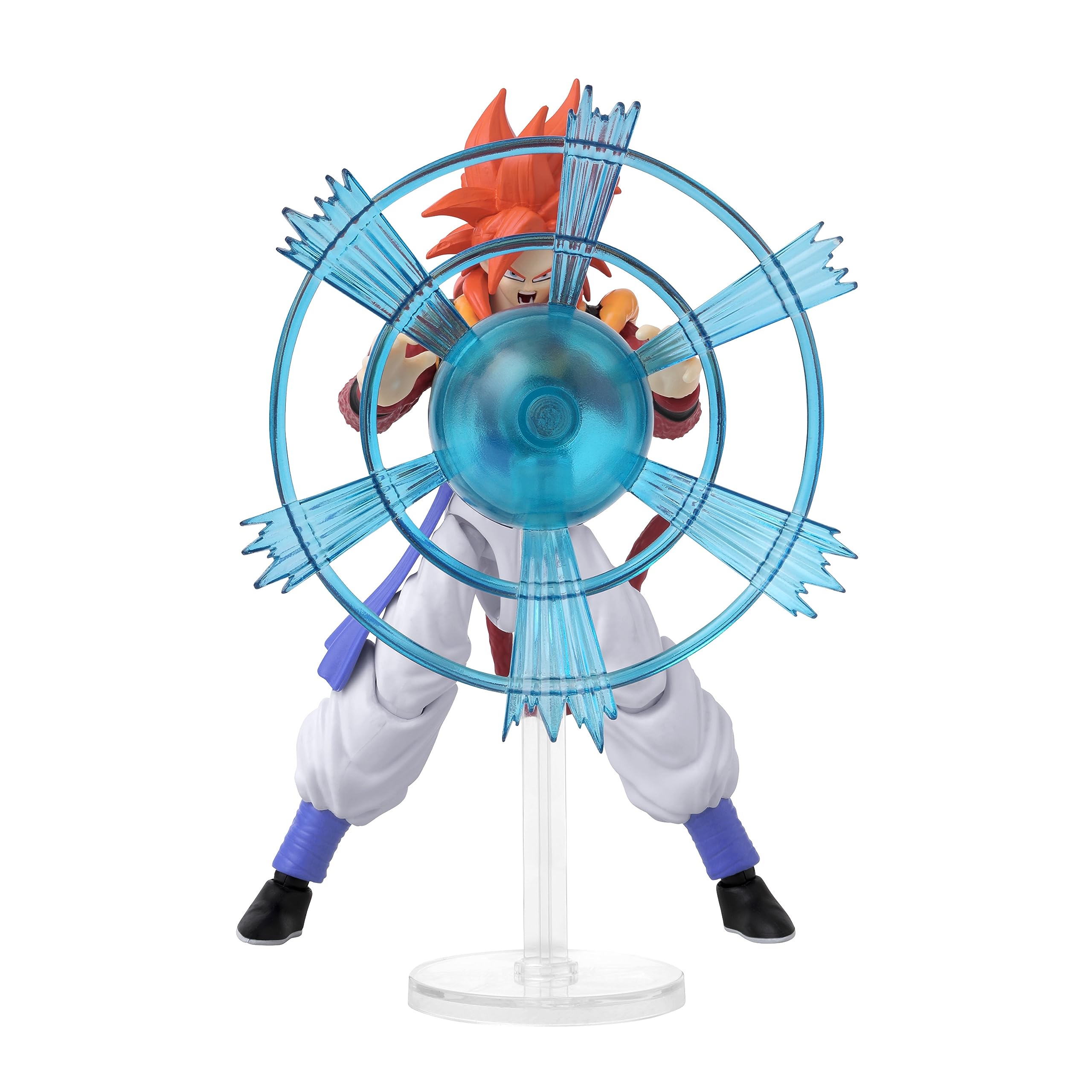 Gogeta epic moment display showing dynamic posing possibilities.