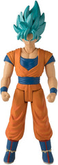 Close-up of Goku's blue aura and sculpted details for dramatic battle scenes