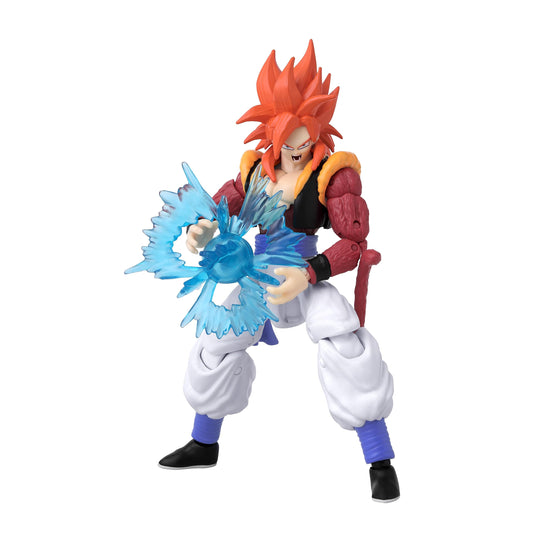 Dragon Ball Super Gogeta figure in dynamic pose for display and play.