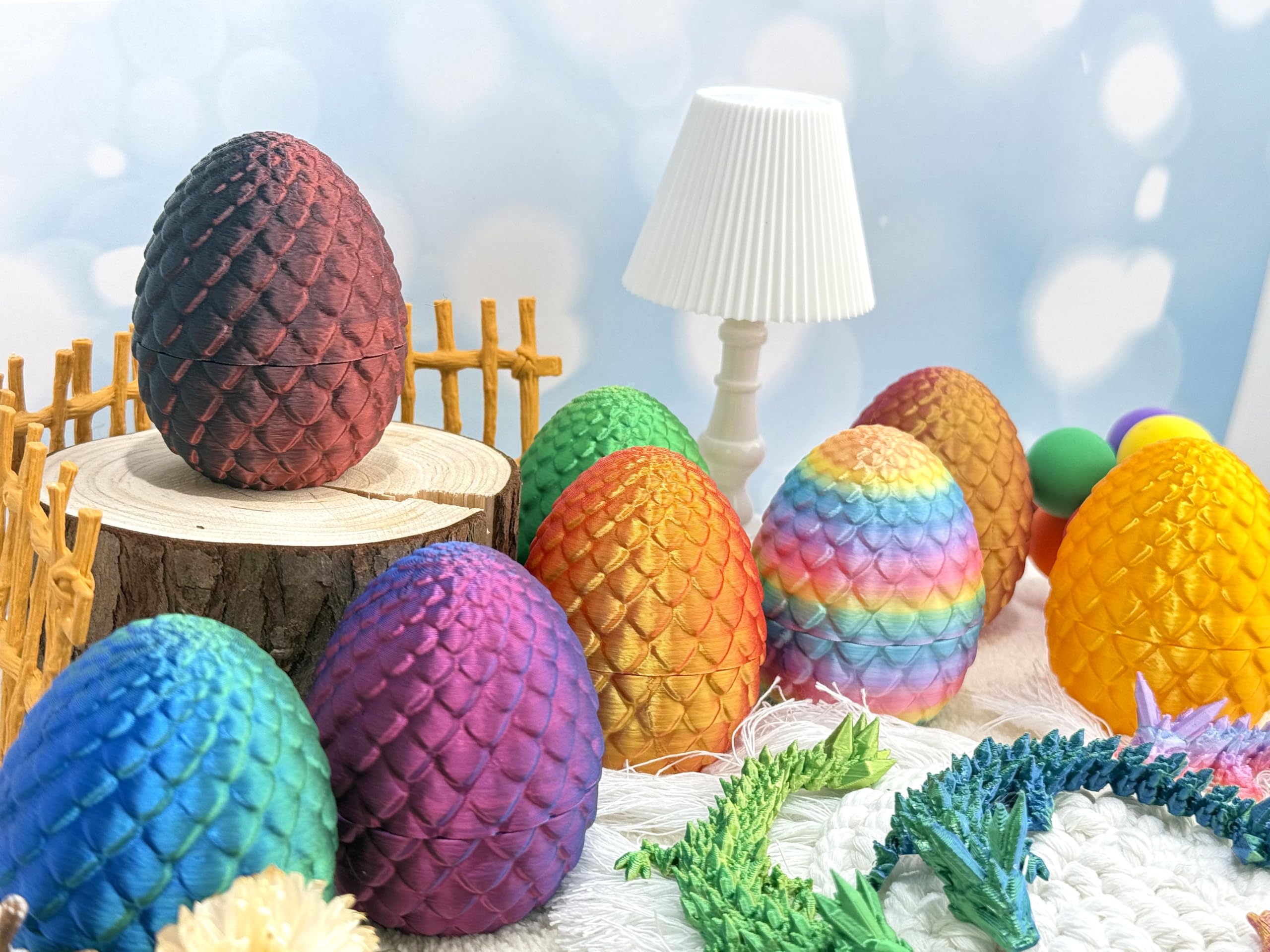 Six-pack dragon eggs make a fantasy gift for enthusiasts.