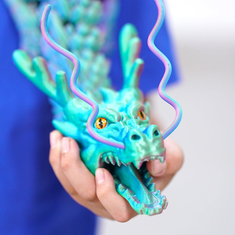 Dragon model 47-3inch desk display adds whimsical charm to your workspace