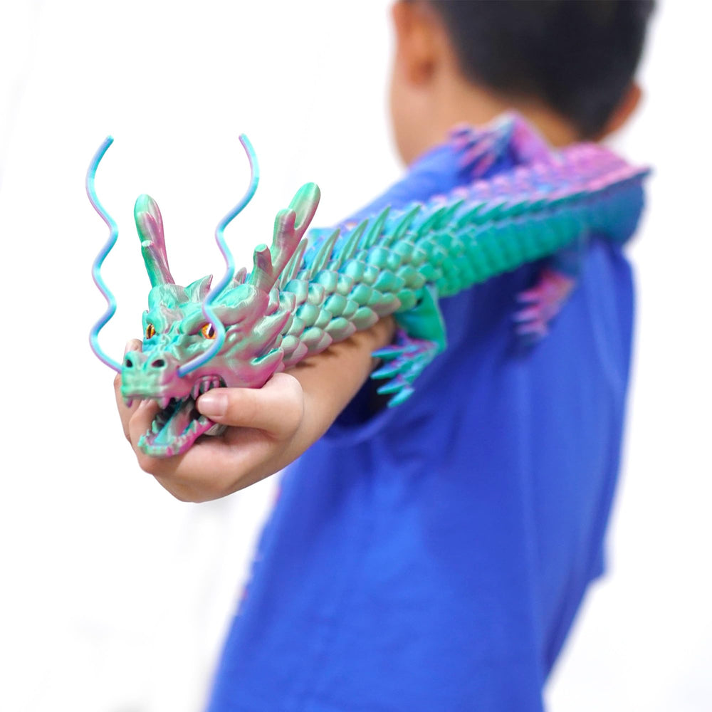 Dragon model 47-3inch flexible joints enable lifelike posing and play