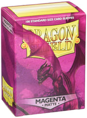 Dragon Shield 100 count box Magenta for organized storage