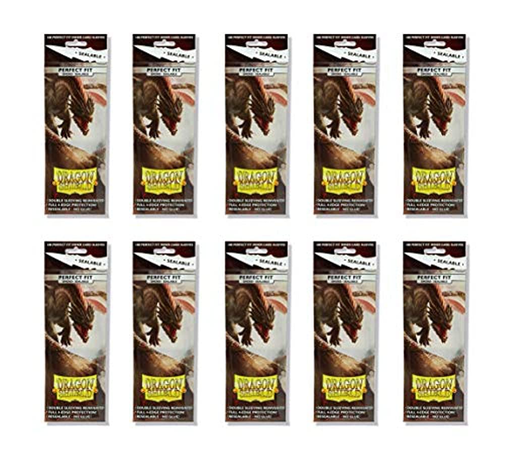 Dragon Shield 100 standard smoke sleeves front pack, showing a full 100-sleeve batch for convenient use
