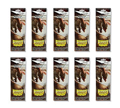 Dragon Shield 100 standard smoke sleeves front pack, showing a full 100-sleeve batch for convenient use