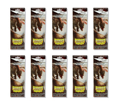 Dragon Shield smoke sleeves in hand highlight snug fit and easy handling during gameplay