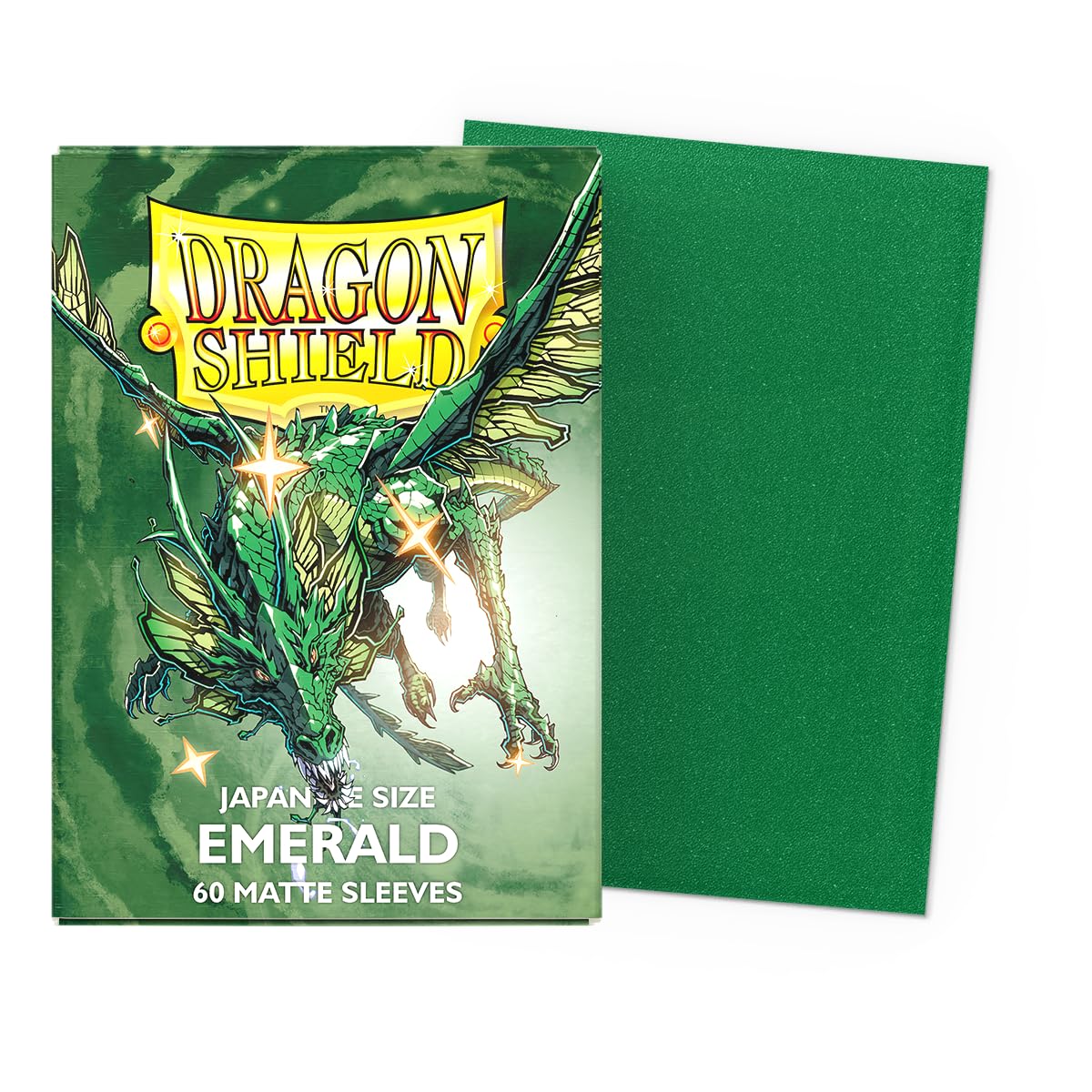Dragon Shield 120µm PP sleeve close-up shows textured matte surface for smooth shuffles.