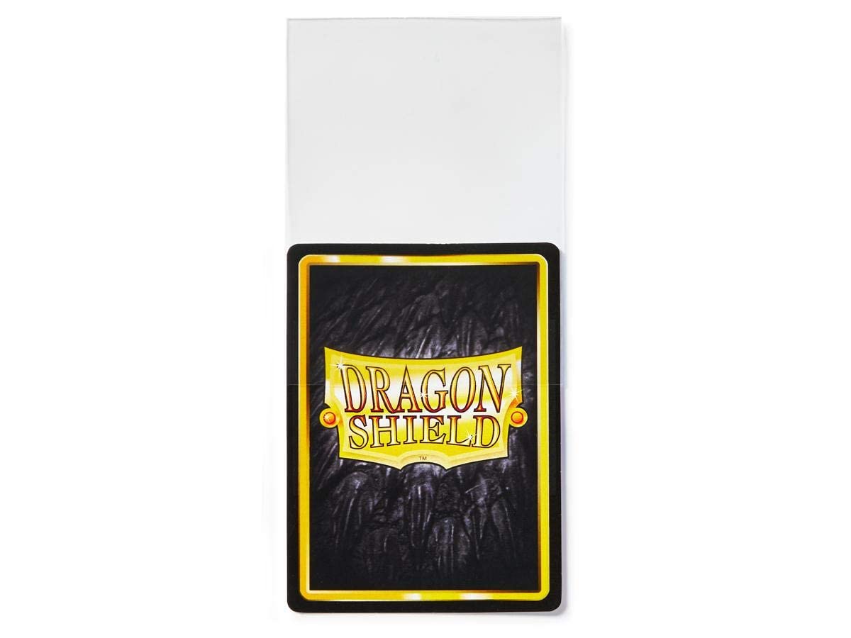 Dragon Shield Inner Sleeve Clear 63x88 mm fit demonstrates standard size compatibility.
