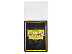 Dragon Shield Inner Sleeve Clear 63x88 mm fit demonstrates standard size compatibility.