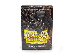 Dragon Shield Japanese-size card sleeves securely fit compatible cards