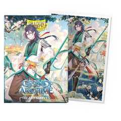 Dragon Shield matte art sleeves with smooth shuffle texture for easier gameplay