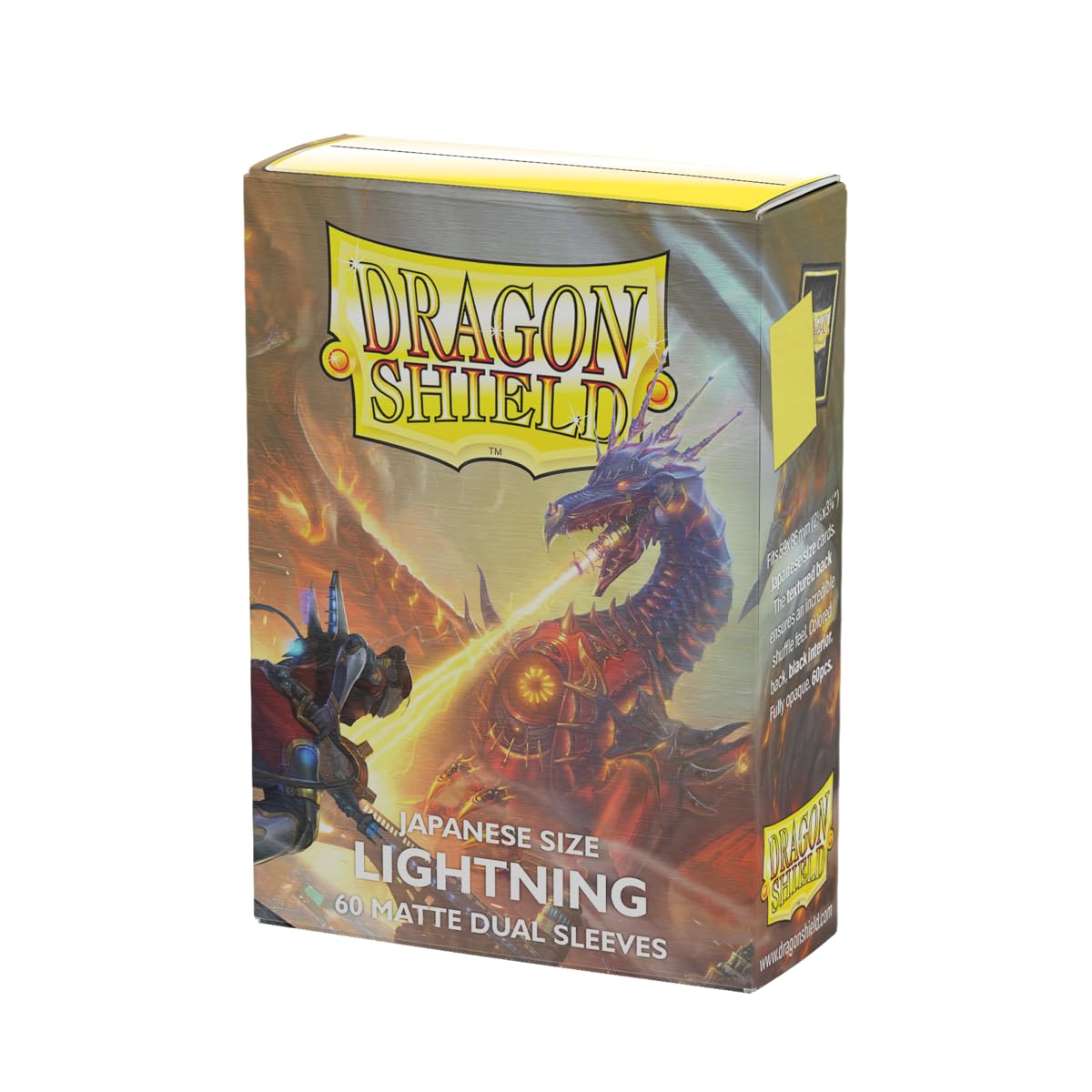 Dragon Shield matte dual sleeves front view showing premium card protection