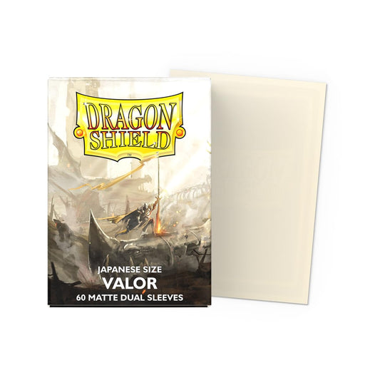 Dragon Shield Matte Dual sleeves back view, sturdy construction for long-lasting play.