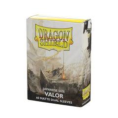 Dragon Shield Matte Dual sleeves front view, protective and reliable.