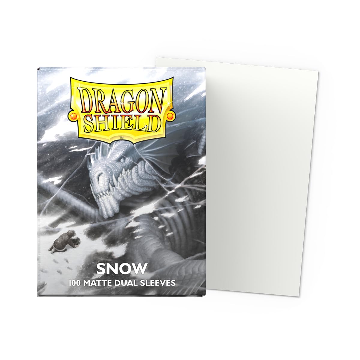 Dragon Shield Matte Dual sleeves back texture—controlled handling and premium feel.