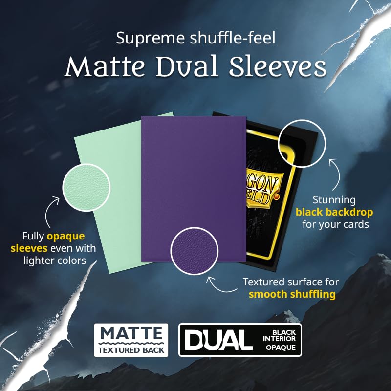 Dragon Shield 120µm PVC-free sleeves offer robust protection without PVC risks
