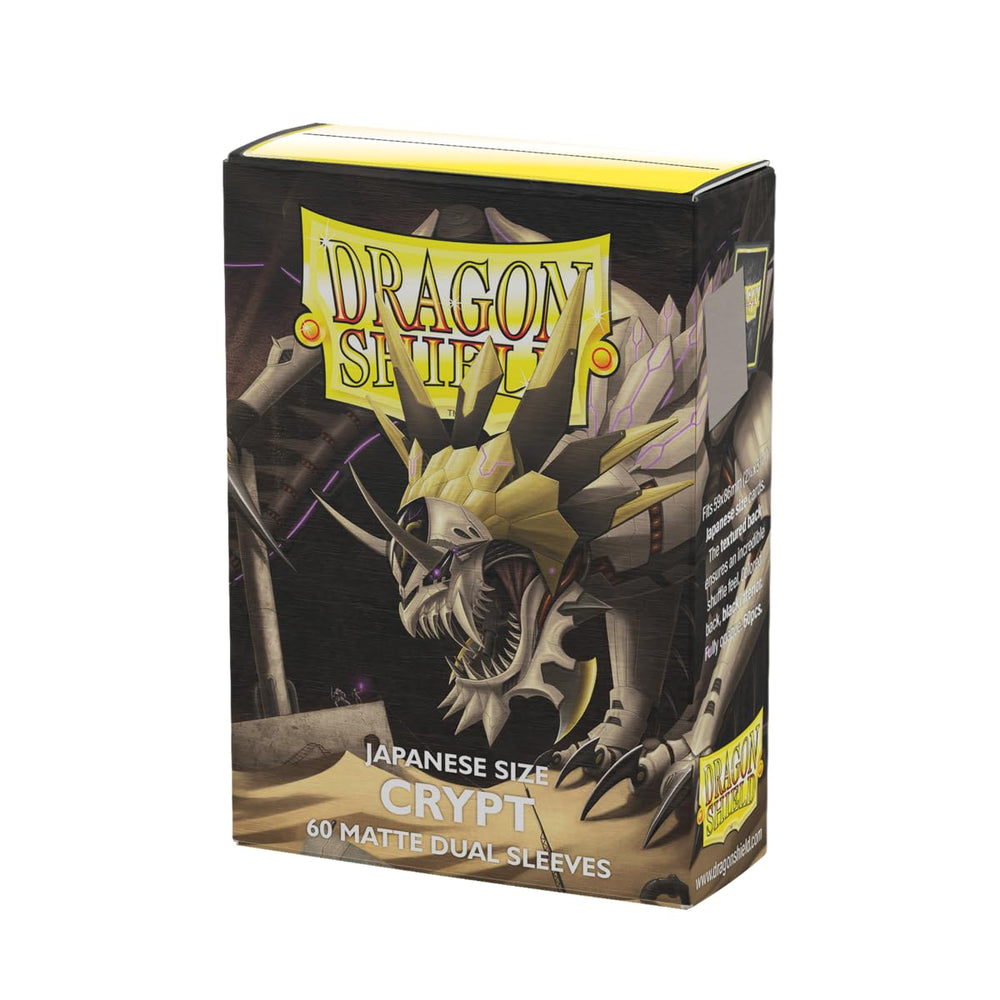 Dragon Shield Matte Dual Sleeves Japanese size 60ct pack protects cards during battles