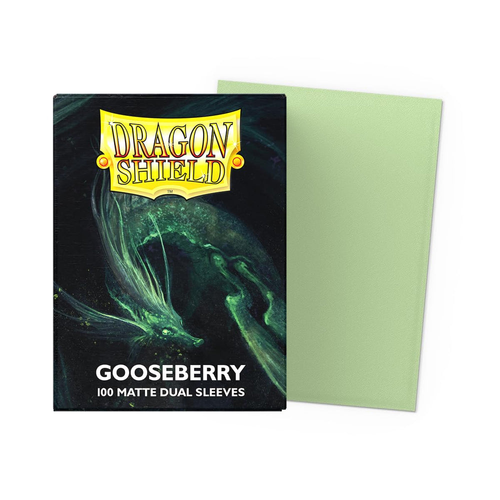 Dragon Shield Matte Dual Sleeves with opaque black interior for private card backs.
