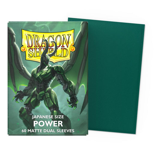 Dragon Shield matte dual sleeves show off smooth shuffle texture for effortless gameplay.