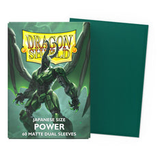 Dragon Shield matte dual sleeves show off smooth shuffle texture for effortless gameplay.