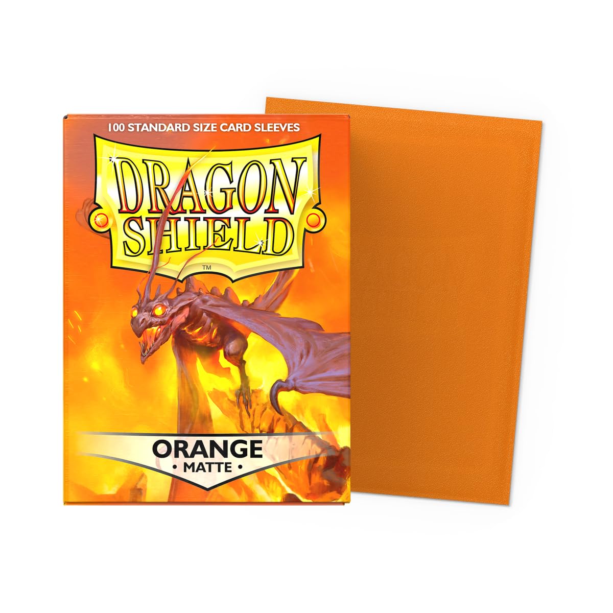 Dragon Shield matte sleeves close-up showing reinforced edges and scratch resistance