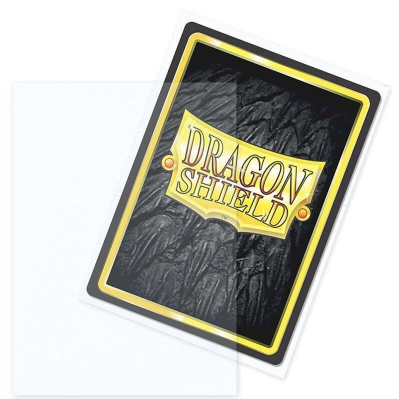 Dragon Shield Matte sleeves in-use with cards, offering guard against wear