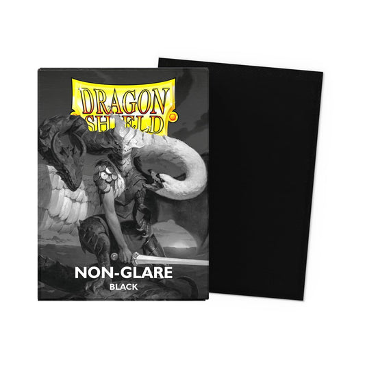 Dragon Shield matte sleeves closeup showing non glare texture that helps smooth shuffles.