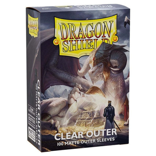 Dragon Shield Matte sleeves packaging highlighting premium quality and standard sizing compatibility