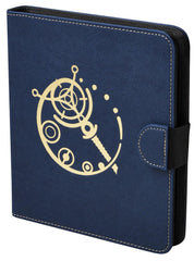 Dragon Shield with golden druidic embossing on spine and cover.