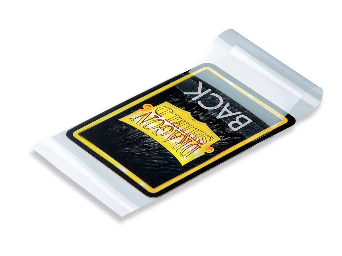 Dragon Shield PVC-free archival-safe sleeves protect cards without acids.
