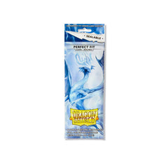 Dragon Shield sealable inner sleeves front view with clear protection for cards